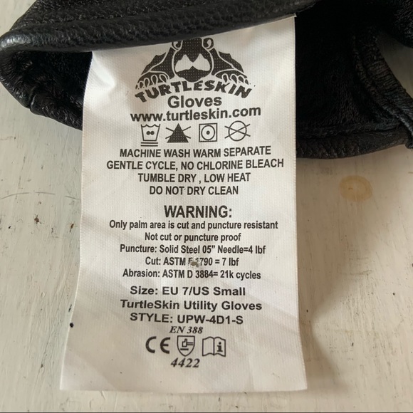 TurtleSkin UPW-4D1-S Puncture Resistant Gloves - Picture 2 of 6